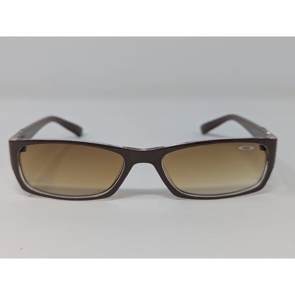 VTG Oakley Sunglasses Logo Frames Translucent/Black ZX 2449 w/ Case USA ** - Picture 2 of 10